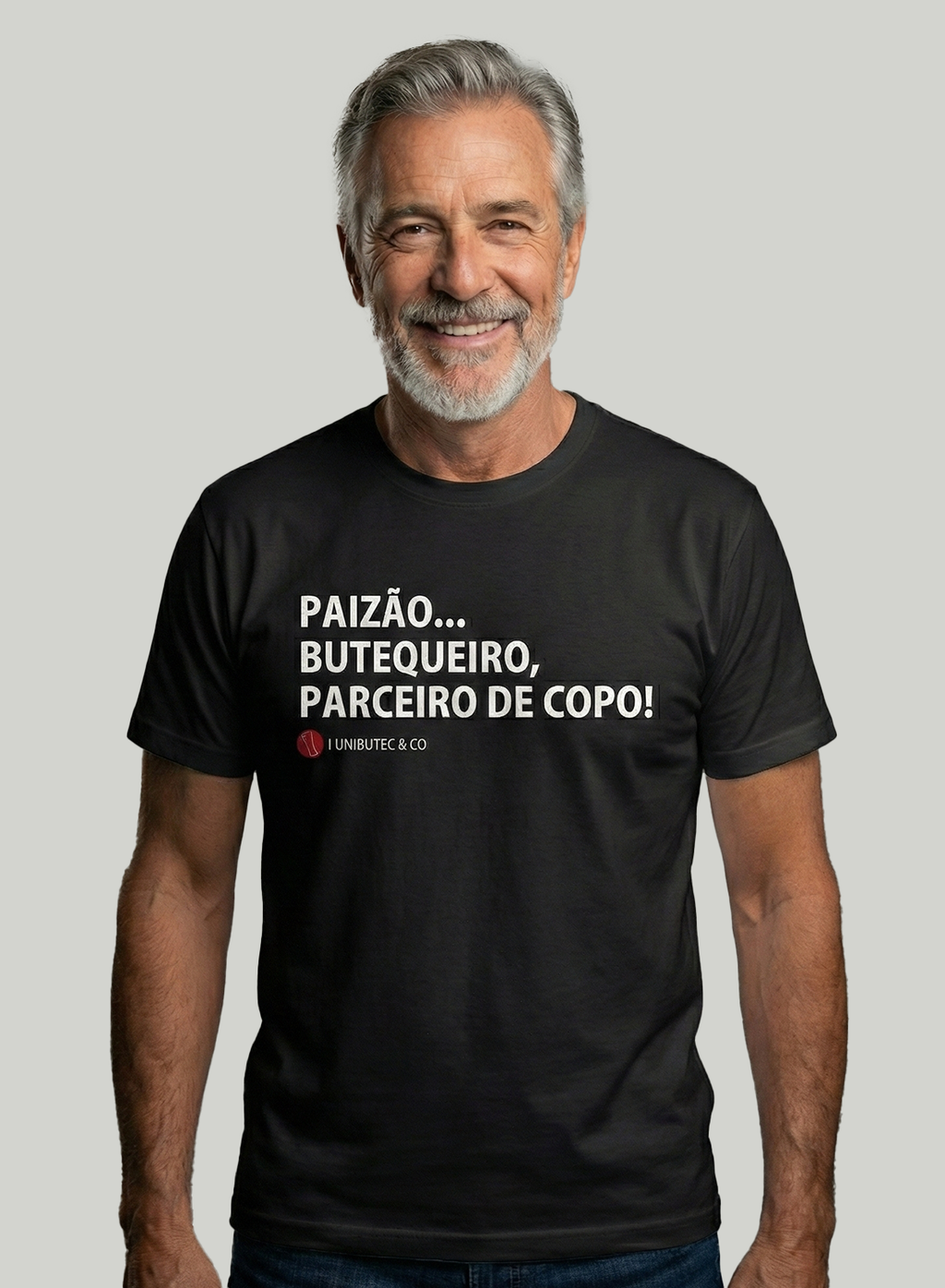 Camiseta Paizão, Butequeiro, Parceiro de Copo Unibutec