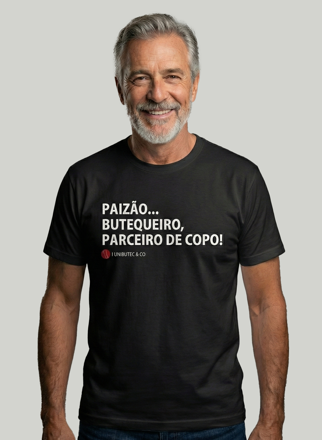 Camiseta Paizão, Butequeiro, Parceiro de Copo Unibutec