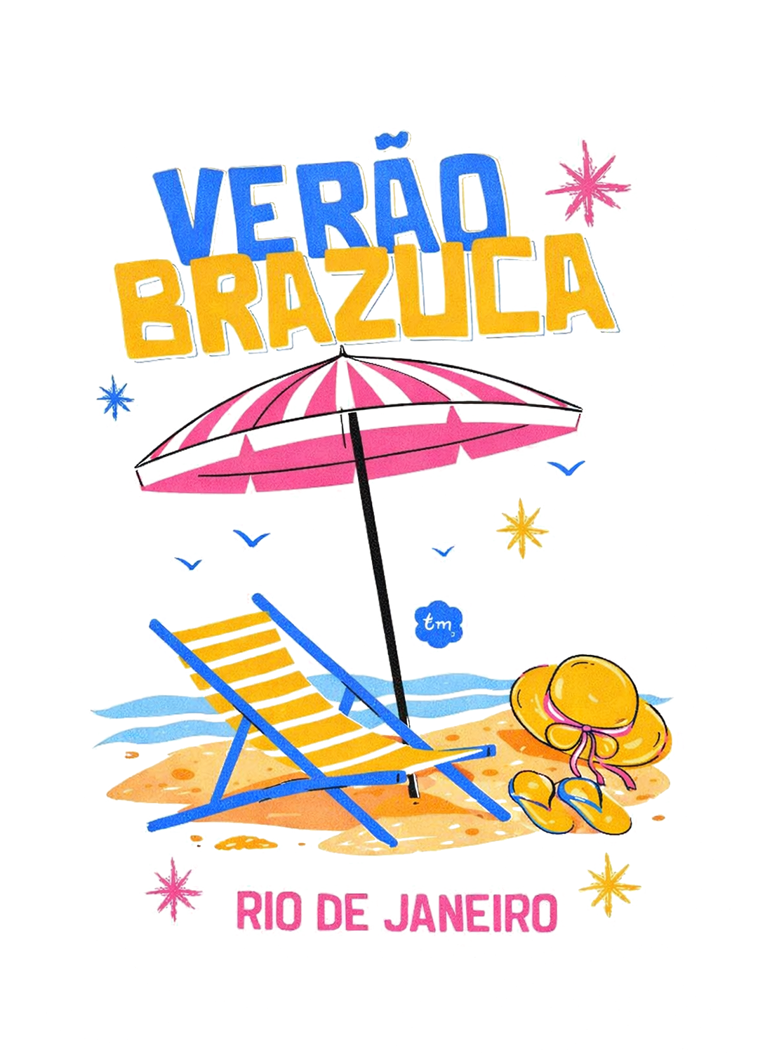 Cropped Velvet Verão Brazuca