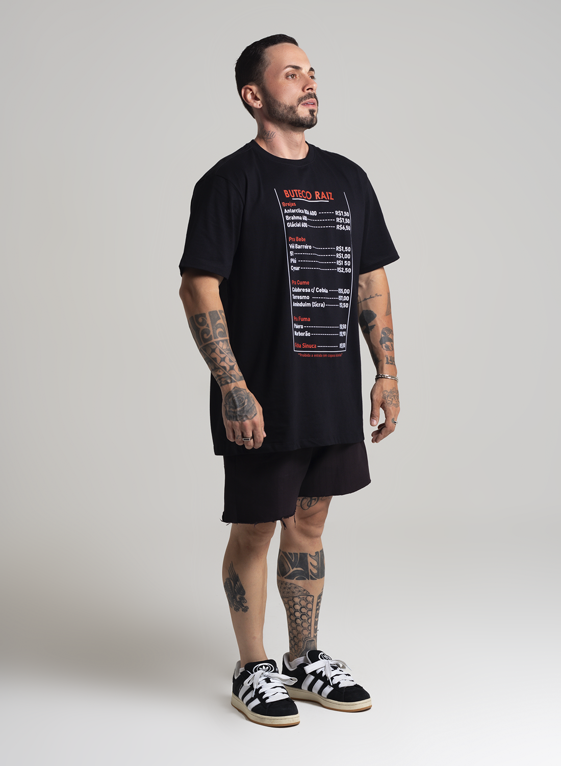 Camiseta Unibutec Cardápio Buteco Raiz