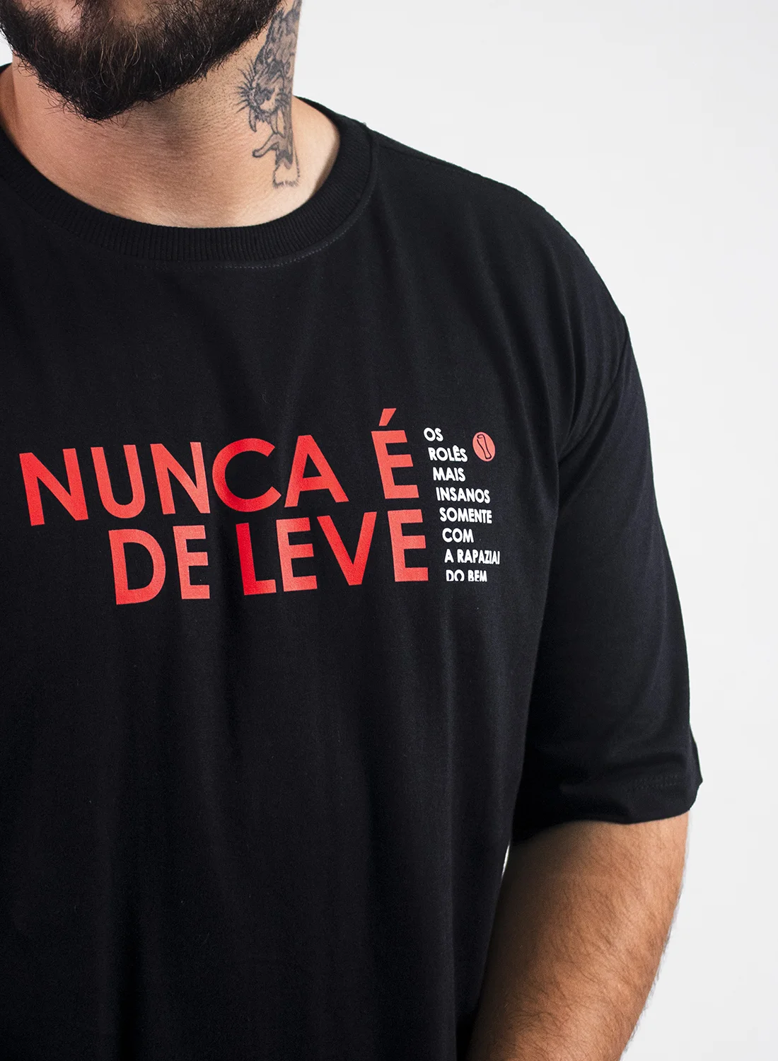 Camiseta Nunca É De Leve Unibutec