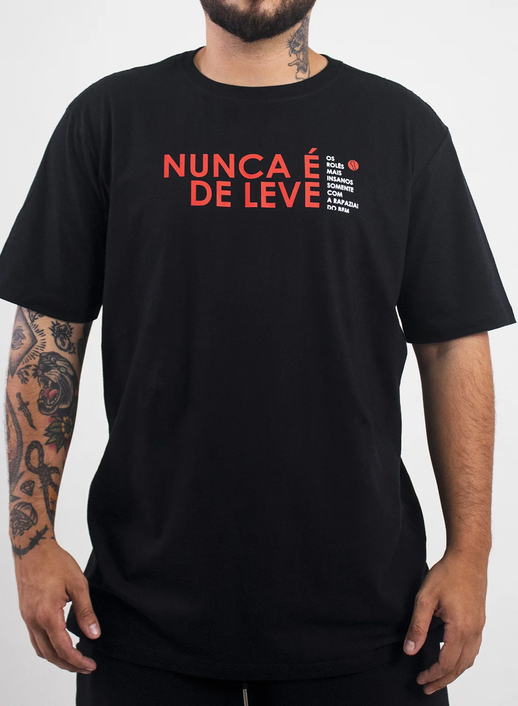 Camiseta Nunca É De Leve Unibutec