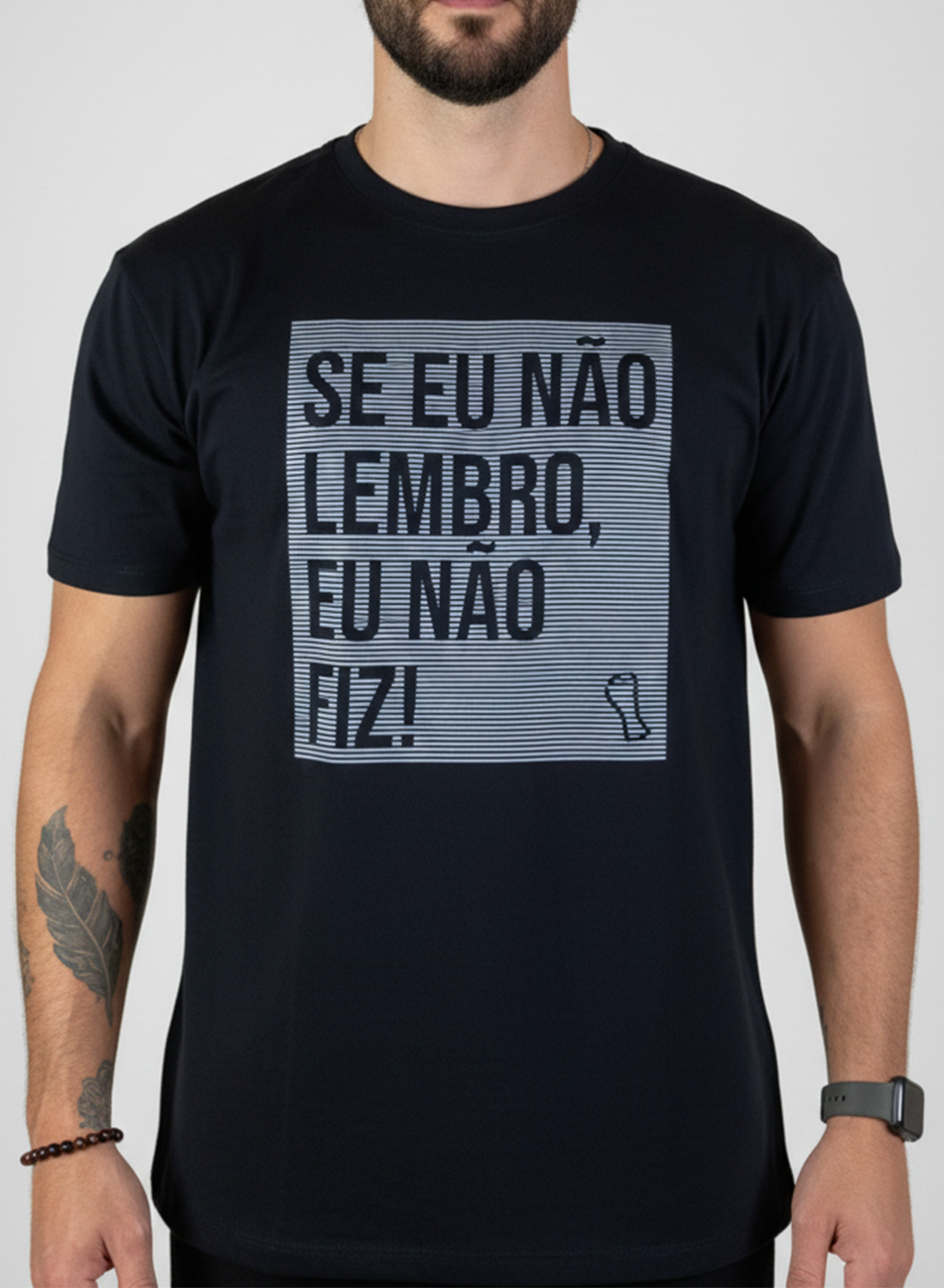 Camiseta Se Eu Não Lembro, Eu Não Fiz Unibutec