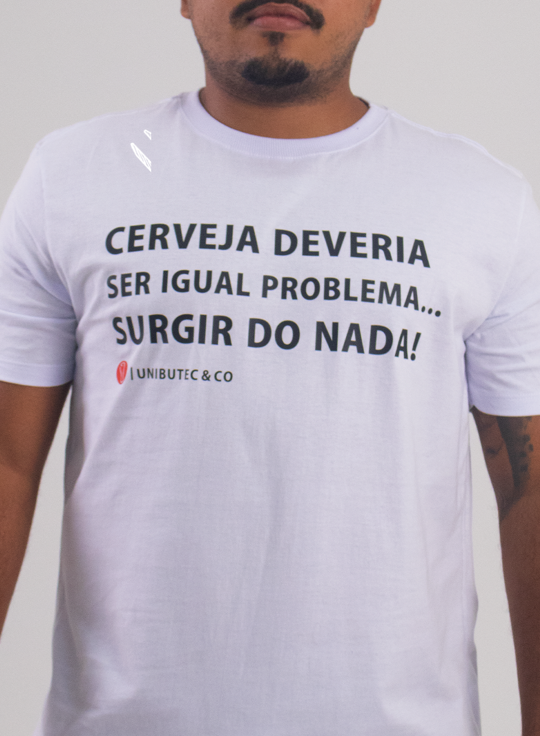 Camiseta Cerveja Deveria Ser Igual Problema Unibutec