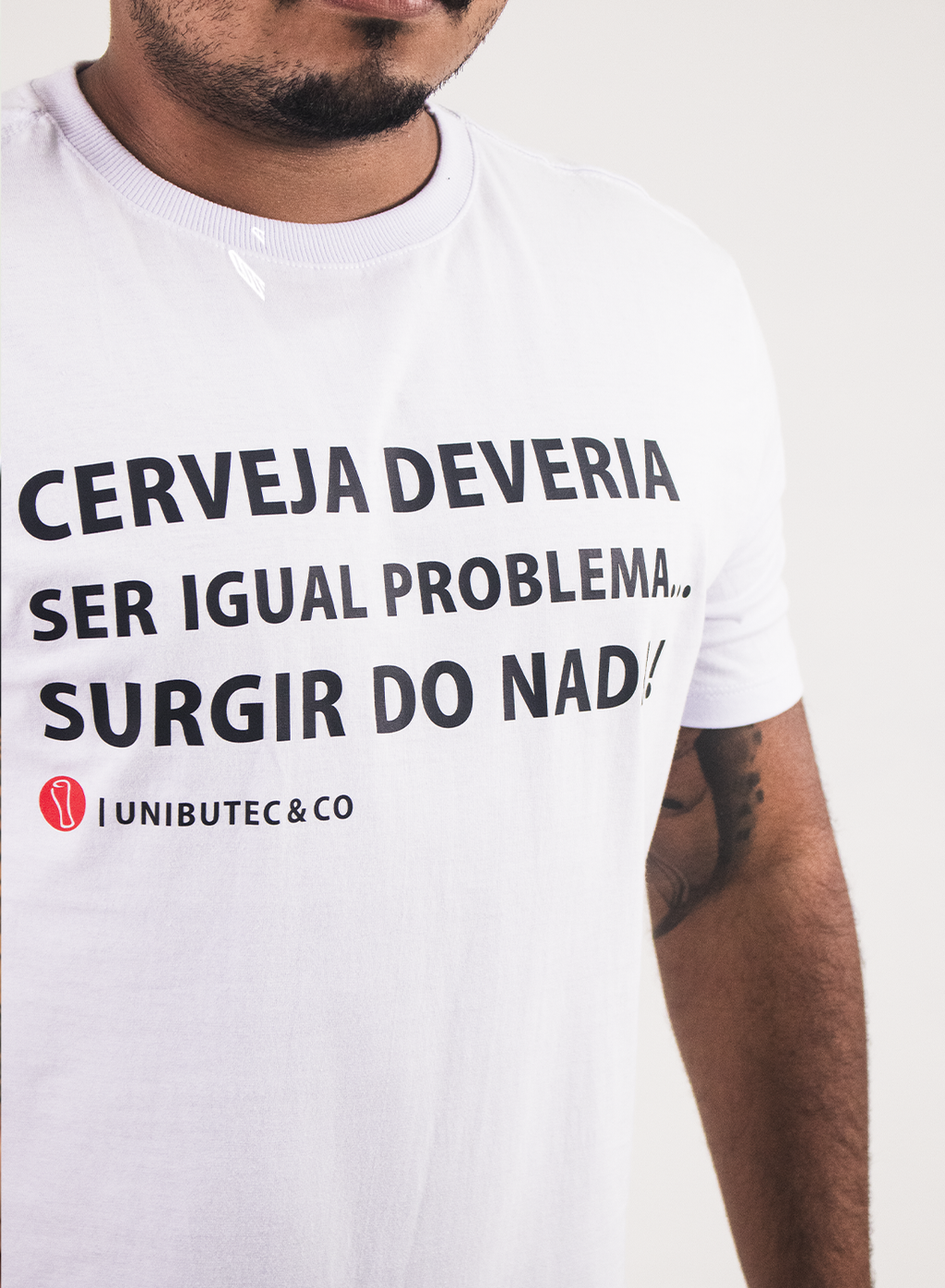 Camiseta Cerveja Deveria Ser Igual Problema Unibutec