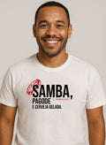 Camiseta Unibutec Basic Samba Pagode e Cerveja Gelada
